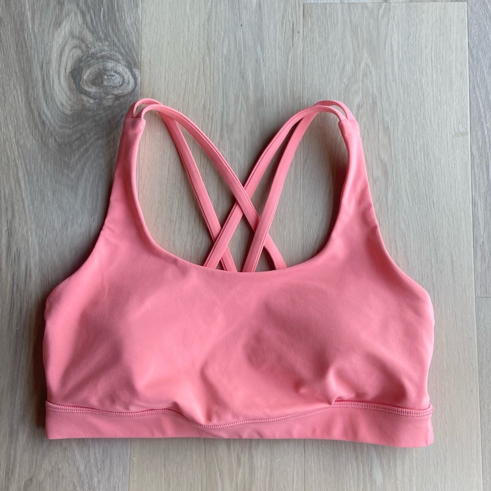 lululemon athletica Pink Strappy Sports Bra